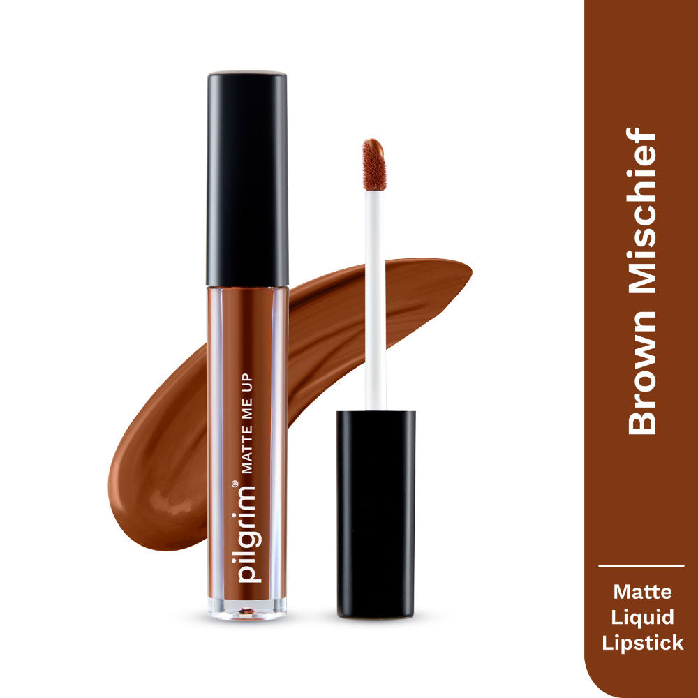 Matte Me Up! Liquid Lipstick - Brown Mischief - 20