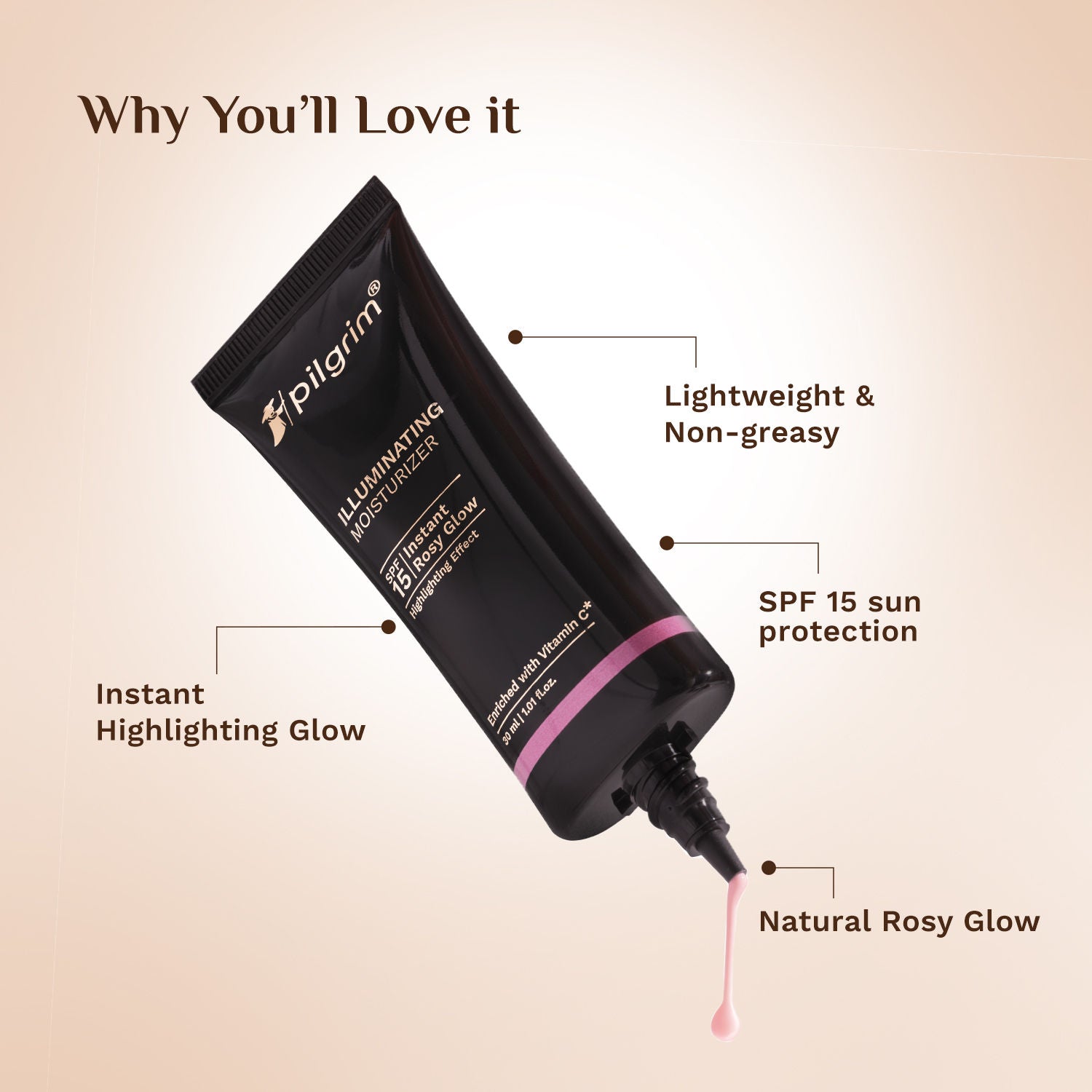 Instant Rosy Glow Illuminating Moisturizer SPF 15