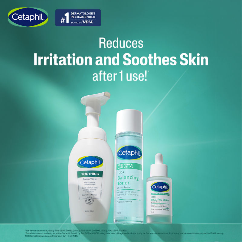 CICA Toner, Skin Barrier Protection, Reduces Irritation