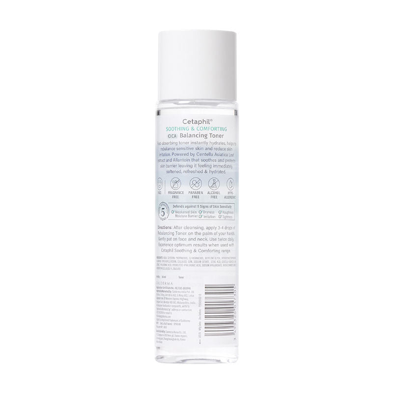 CICA Toner, Skin Barrier Protection, Reduces Irritation