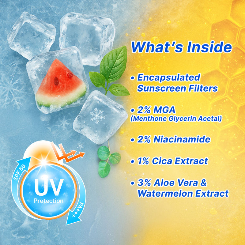 Cooling Body Gel Sunscreen SPF 50+ PA+++