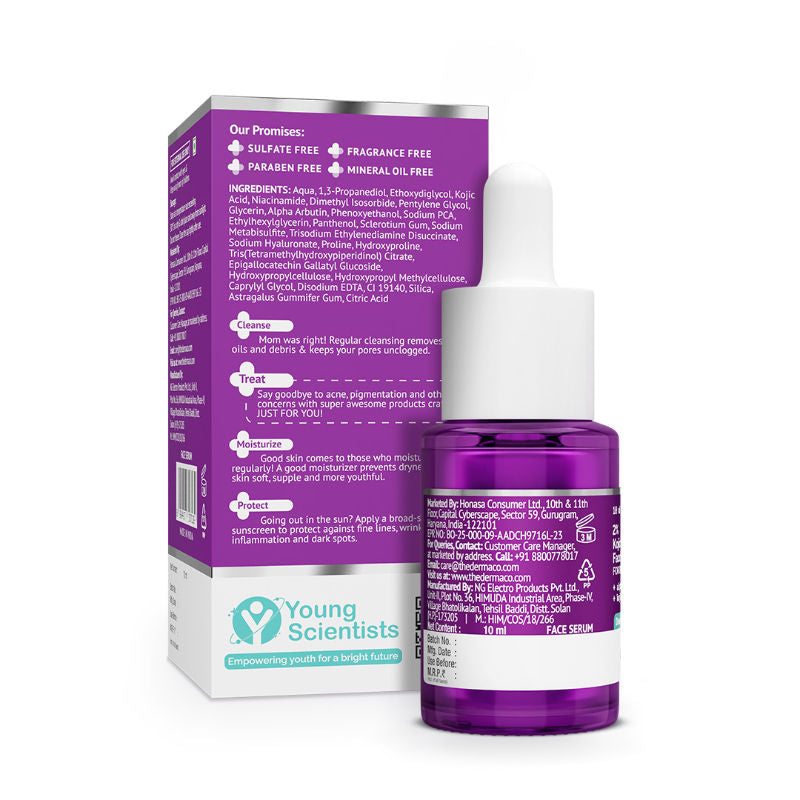 2% Kojic Acid Face Serum for Dark spots reduction, Pigmentation & Blemishes