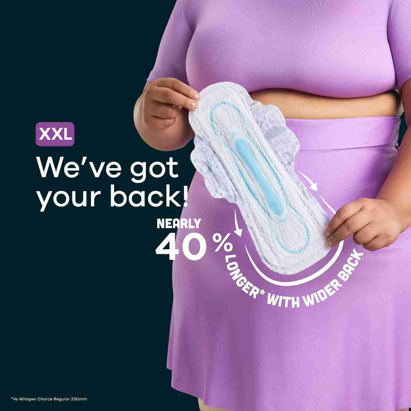 Bindazzz Nights 45 XXL Sanitary Pads, Upto 0% Leaks All Night Long
