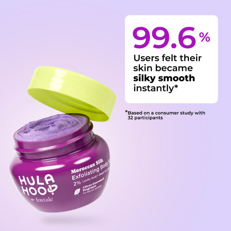 Hula Hoop Moroccan Silk Exfoliating Body Scrub