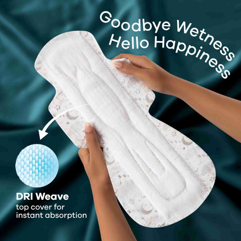 Bindazzz Nights 30 XXXL Sanitary Pads, Upto 0% Leaks All Night Long