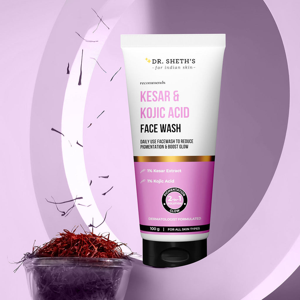 Kesar & Kojic Acid Facewash For All Skin Types