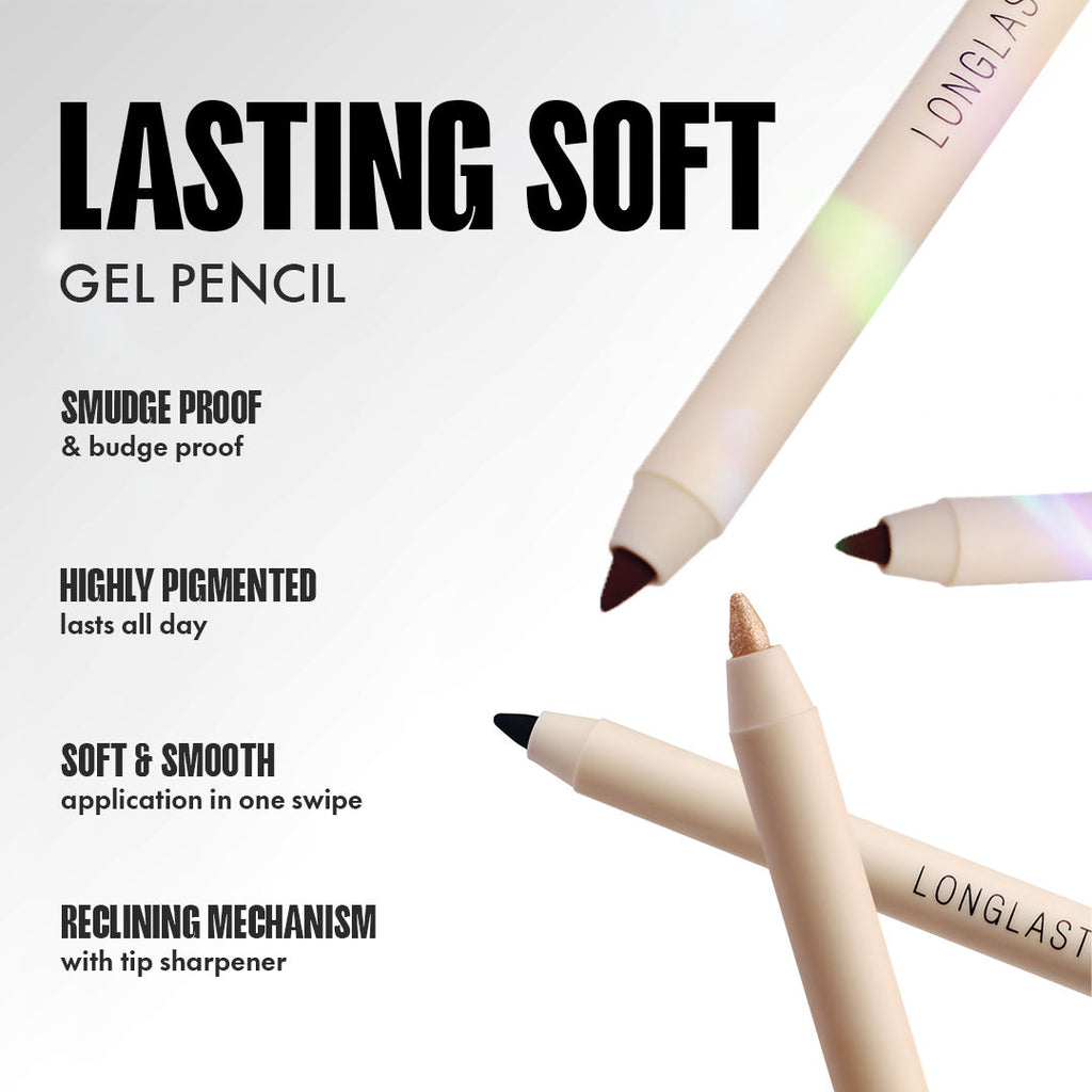 Lasting Soft Gel Eyeliner Pencil