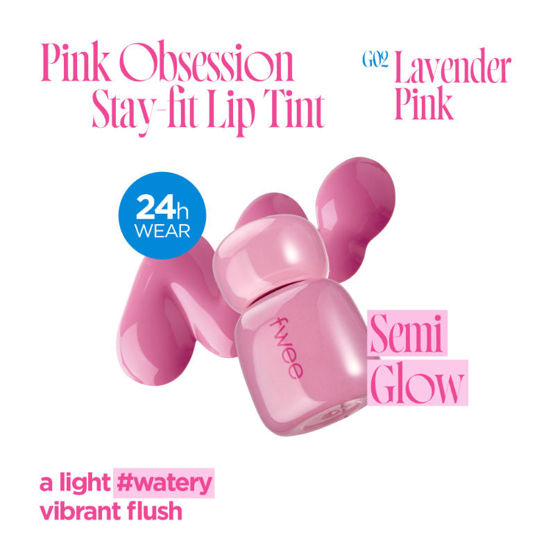 Pink Obsession Stay-Fit Lip Tint - G02 Lavender Pink