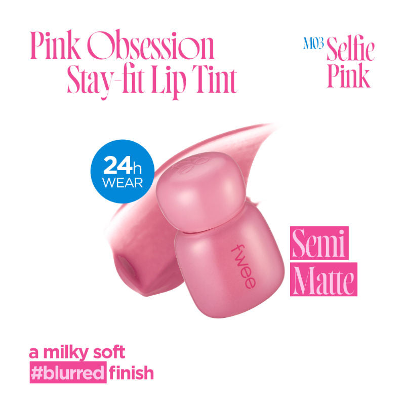 Pink Obsession Stay-Fit Lip Tint - M03 Selfie Pink