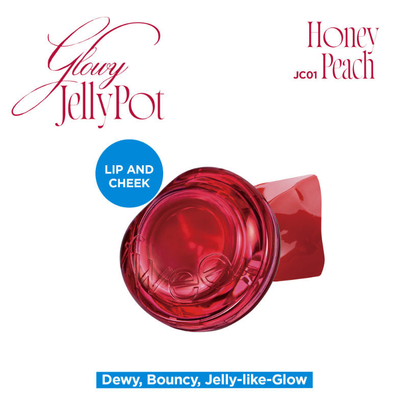 Lip&Cheek Glowy Jelly Pot - JC01 Honey Peach