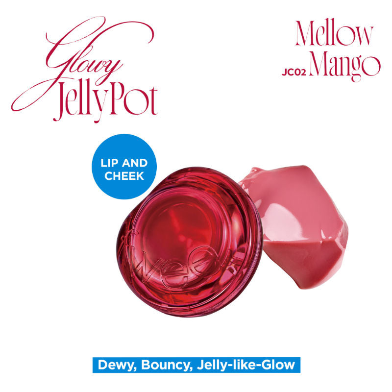Lip&Cheek Glowy Jelly Pot - JC02 Mellow Mango