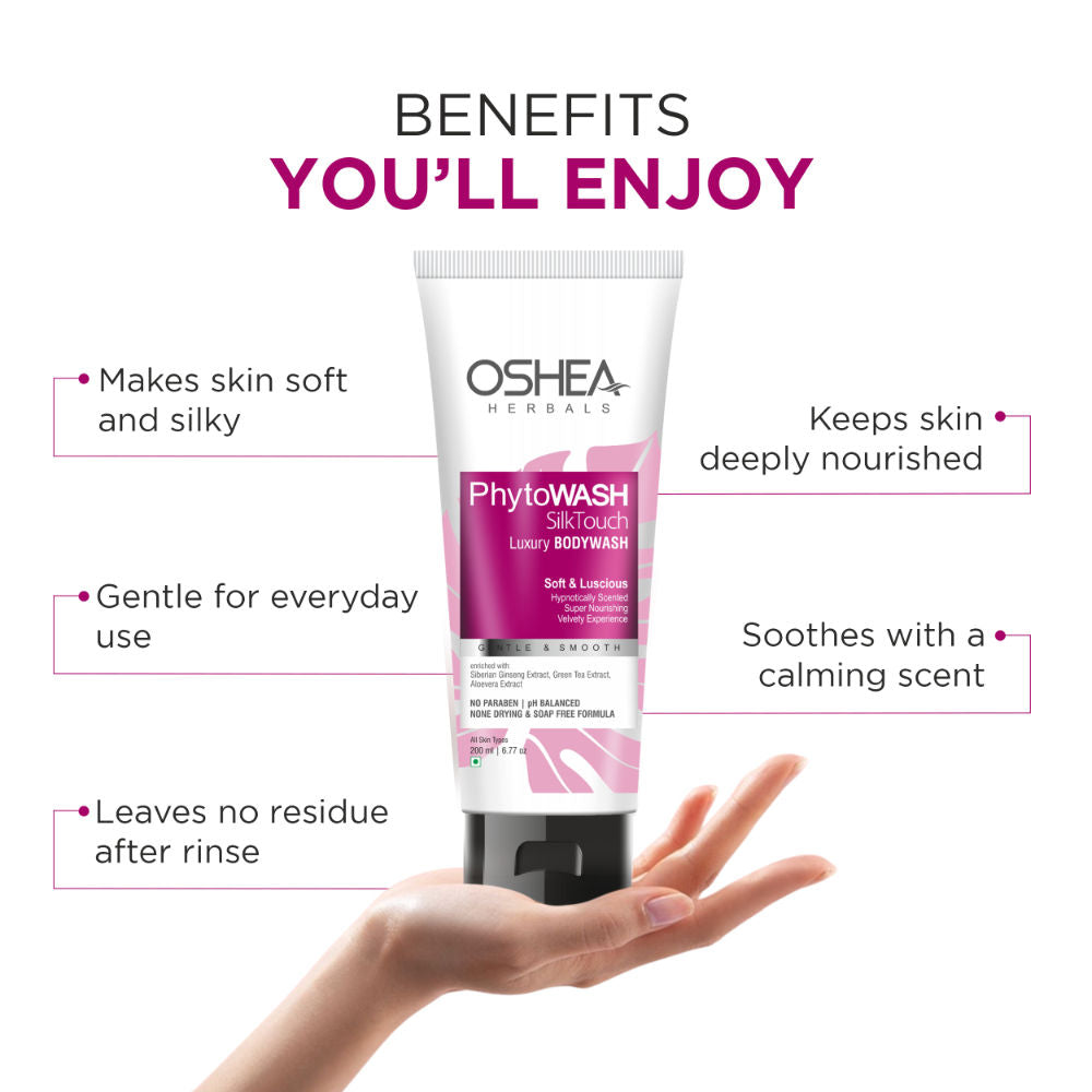 Phytowash Silk Touch Body Wash