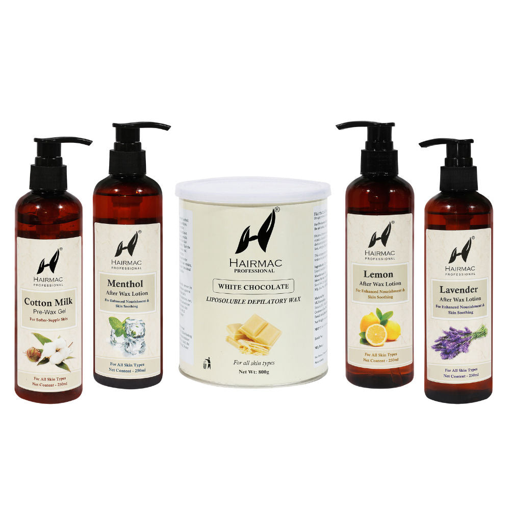Professional Menthol After Wax Lotion for Calming Skin and Removing Rashes