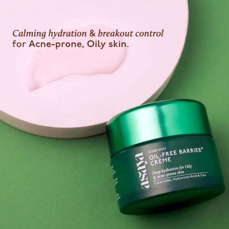 Salicylic Acid & Ceramide Moisturizer for Oily Skin, Face Moisturizer for Acne Prone Skin