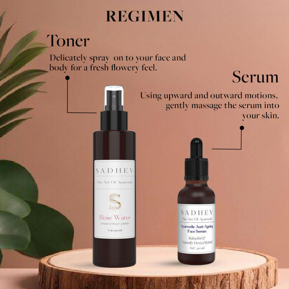 Ayurvedic Anti-Ageing Face Serum with Bakuchiol & Naturally Derived Retinol