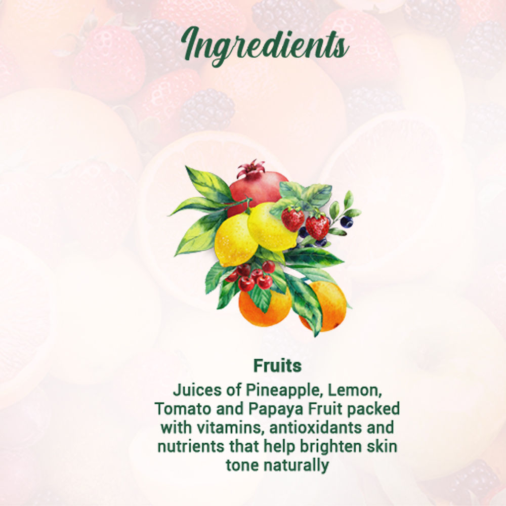 BIO Fruit Whitening & Depigmentation Tan Removal Face Pack