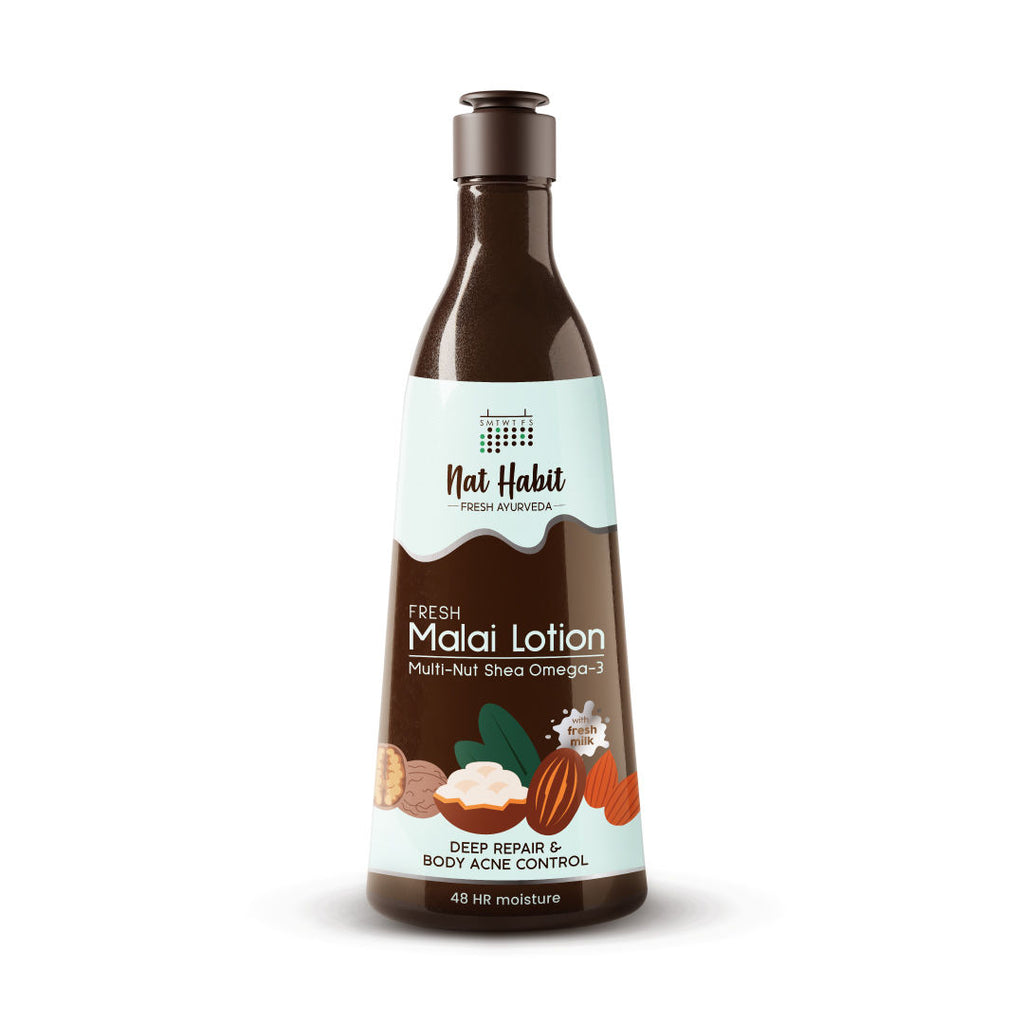 Multi-Nut Shea Omega-3 Fresh Malai Lotion