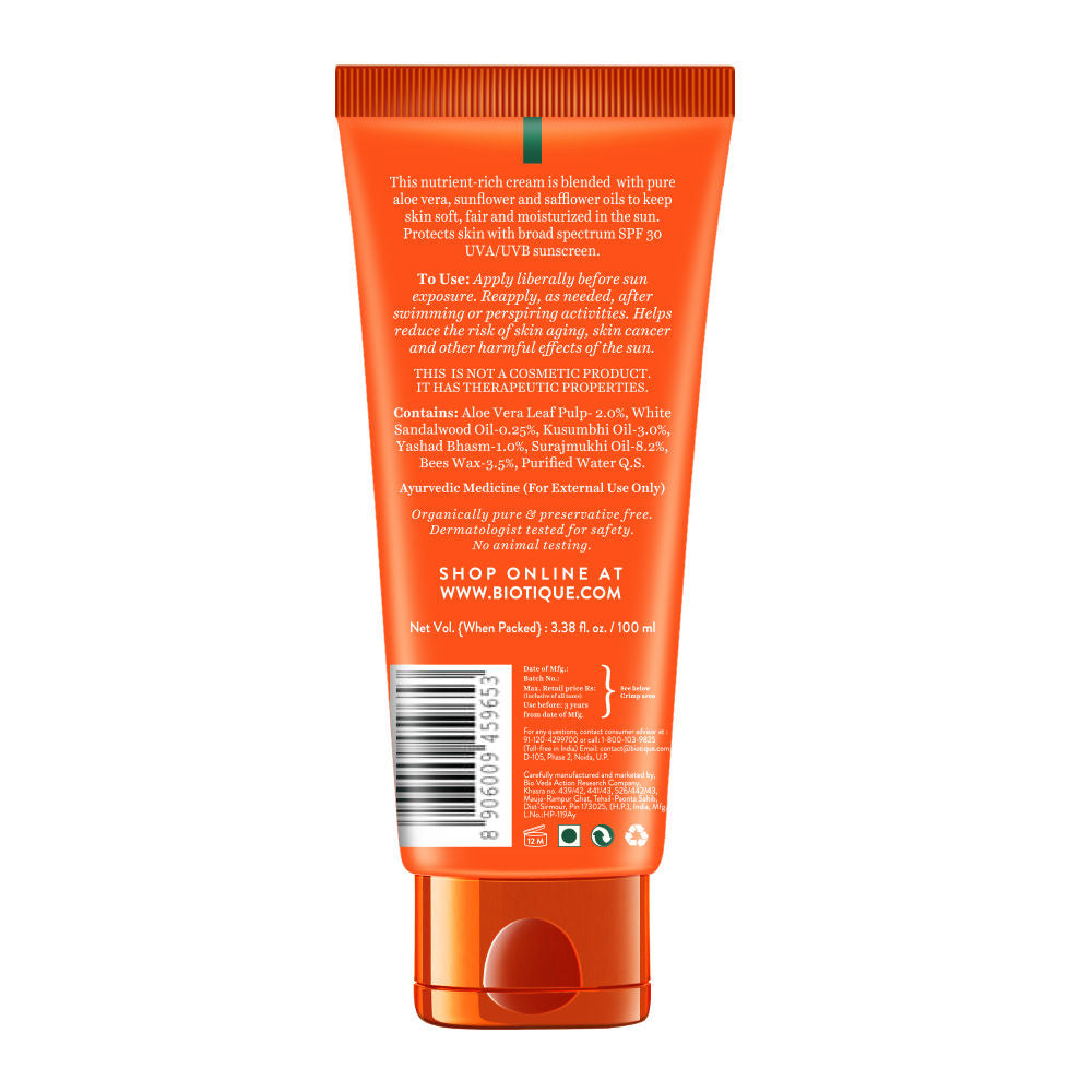 Bio Aloe Vera 30+ SPF Sunscreen Ultra Soothing Body Lotion