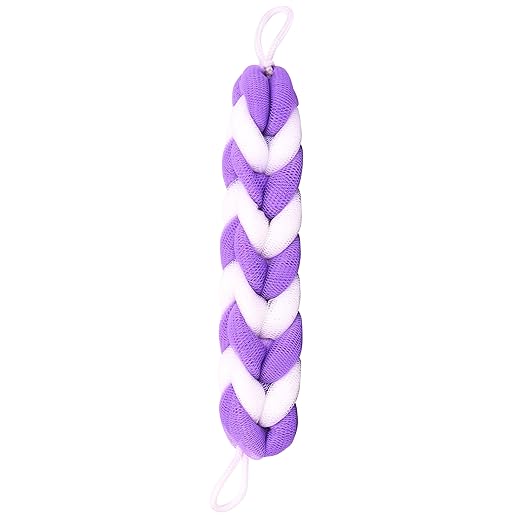 Loofah Belt Back Scrubber For Bathing - Color & Design May Vary