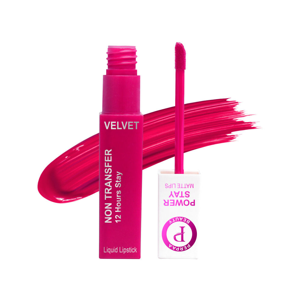 Power Stay Waterproof Liquid Matte Lipstick - Pink