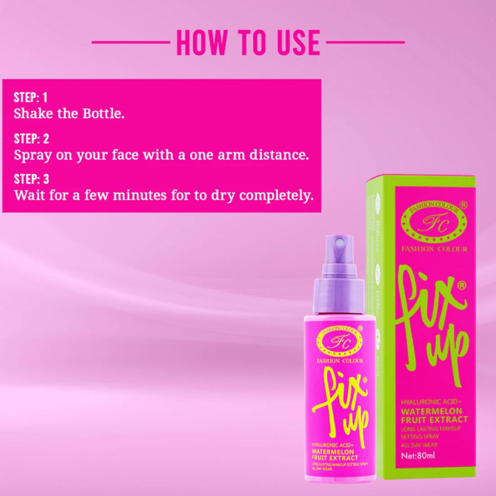 Fix Up Setting Spray with Hyaluronic Acid + Watermelon Extract