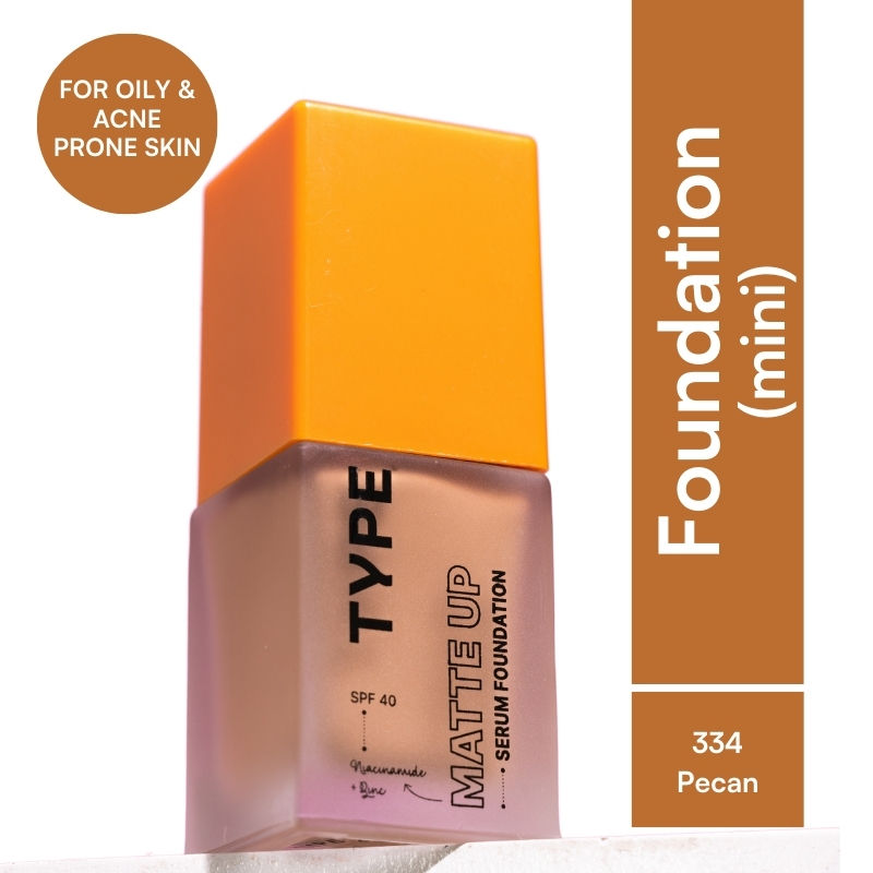 Matte Up Foundation - 334 Pecan