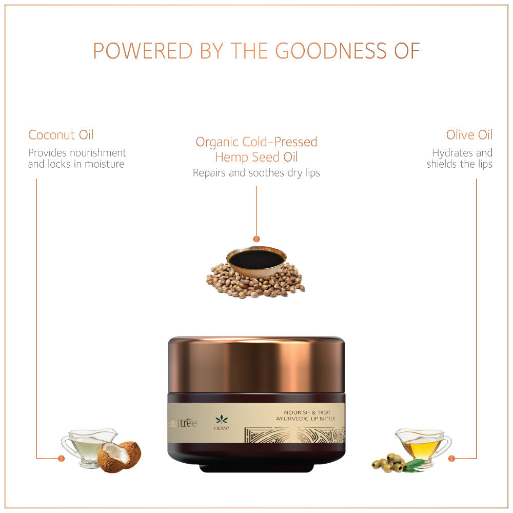 Hemp Nourish & Treat Ayurvedic Lip Butter