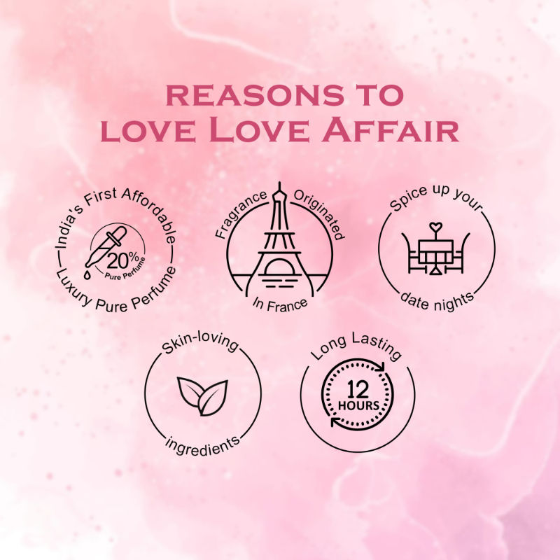 Love Affair French Luxury Pure Perfume For Women