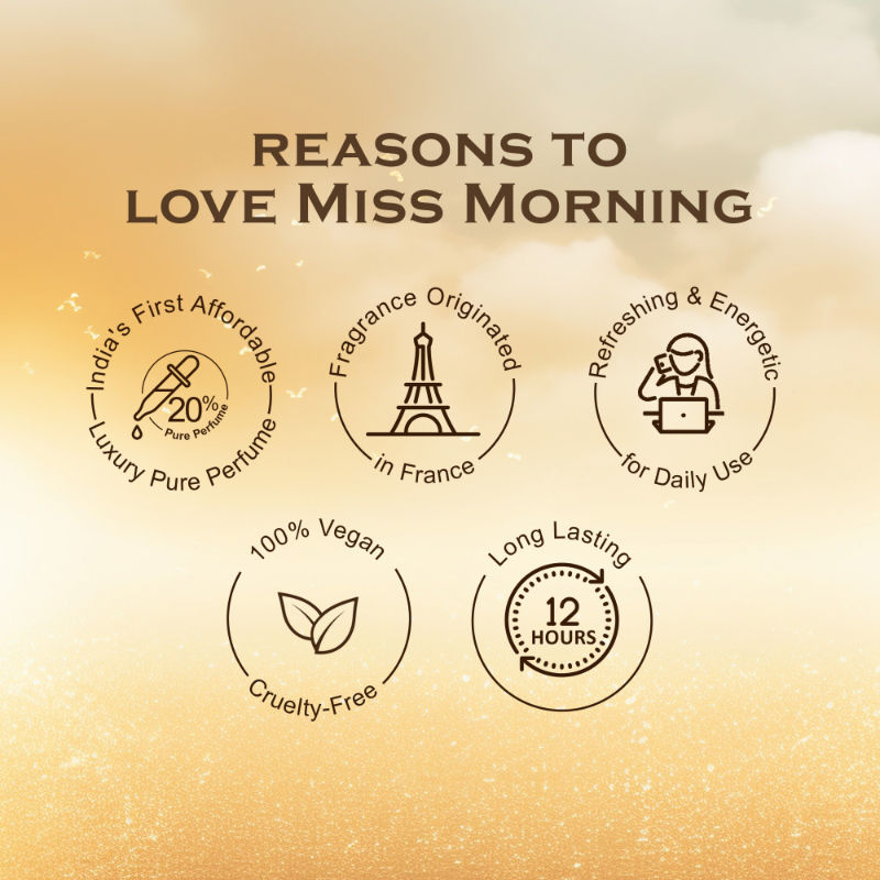Miss Morning French Luxury Pure Perfume For Women