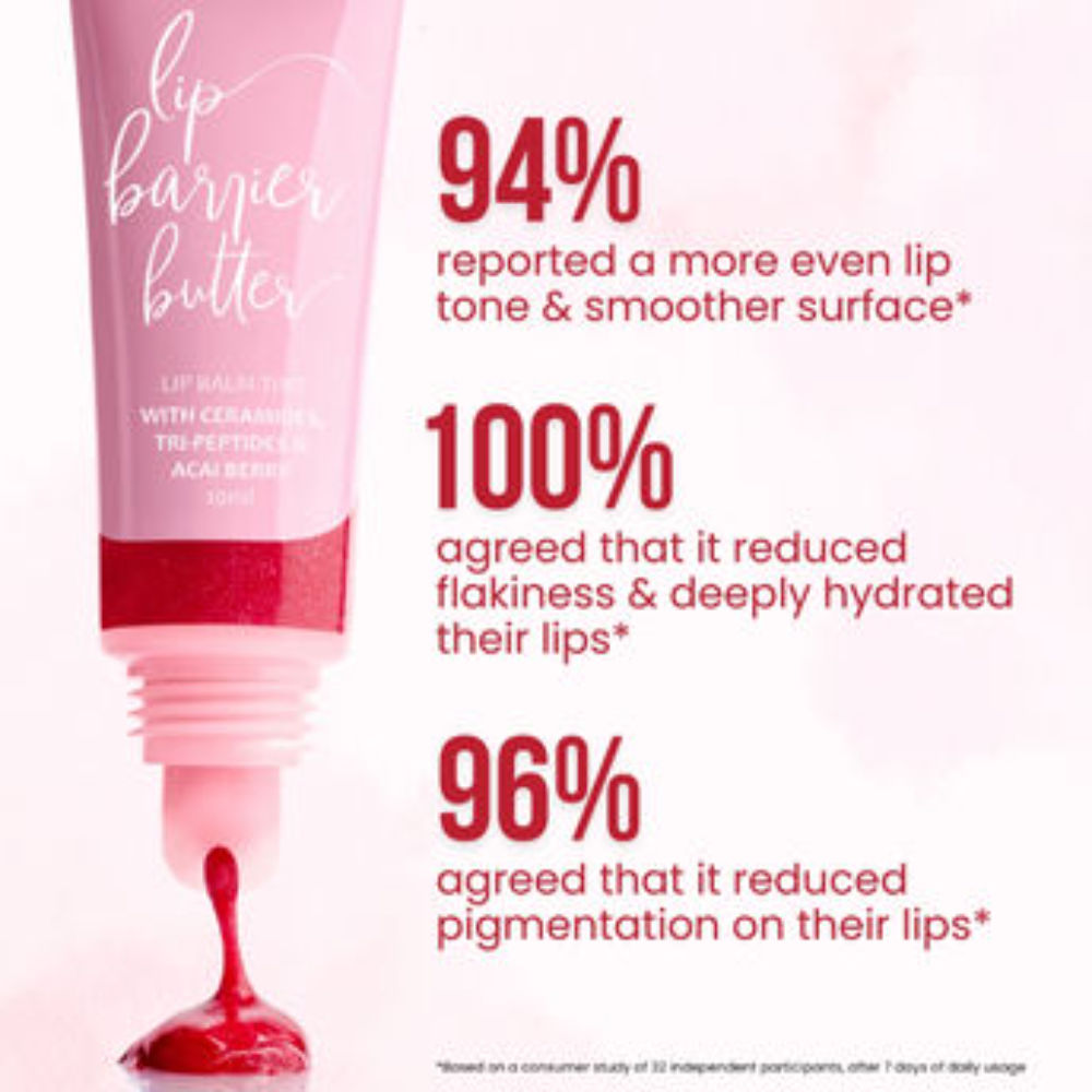 Lip Barrier Butter Brightens Hydrates Dry Pigmented Lips