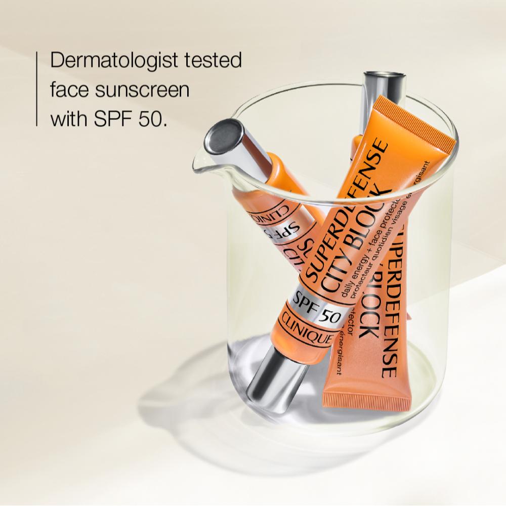 Superdefense City Block SPF 50 Tinted Sunscreen