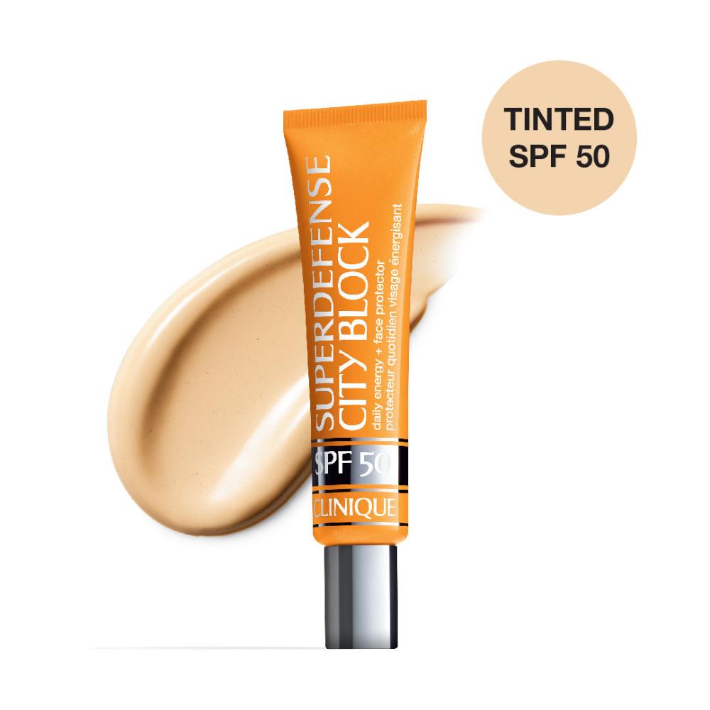 Superdefense City Block SPF 50 Tinted Sunscreen