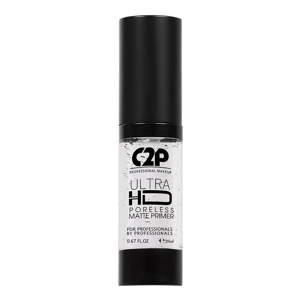Ultra HD Poreless Peach Matte Highlighting Pre Base Primer Absorbs Oil and Hydrates Skin