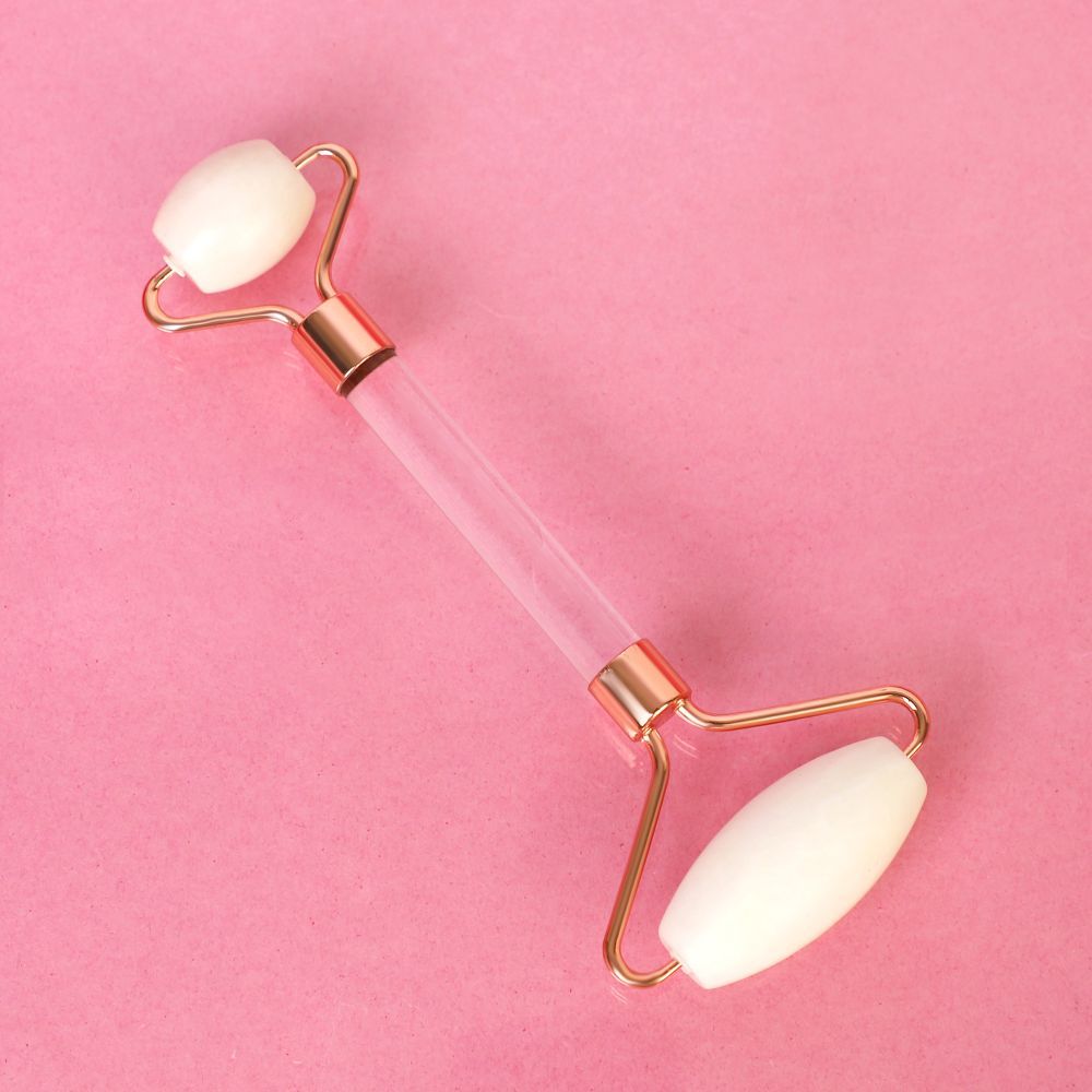 White Jade Face Massager Roller