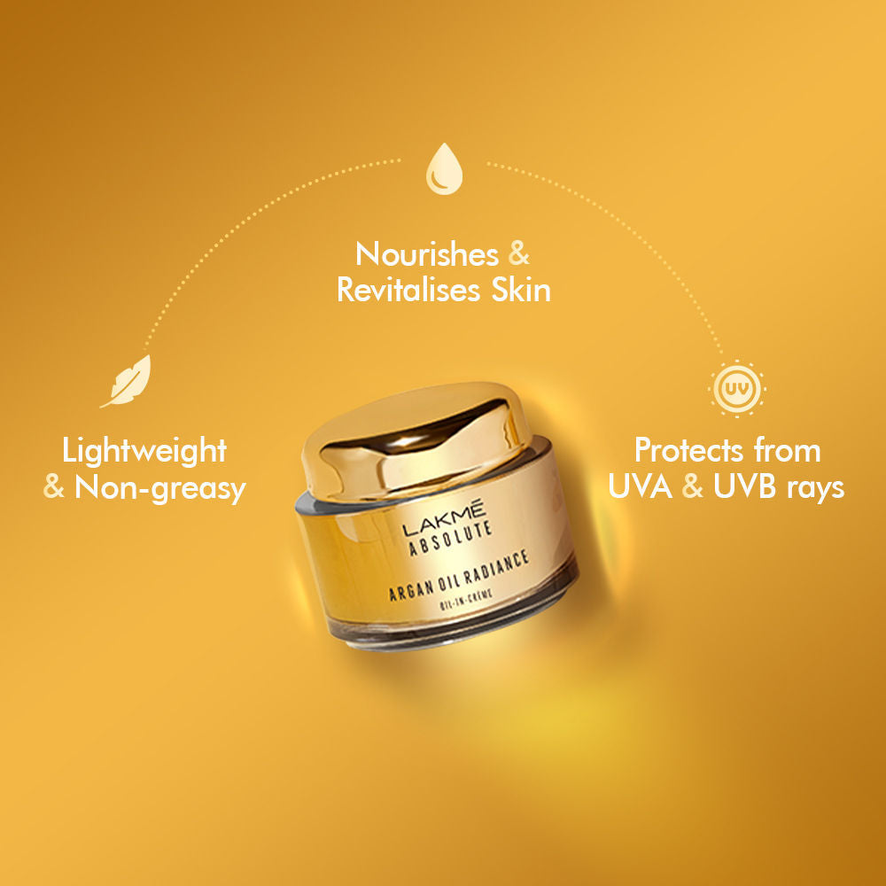 Absolute Argan Oil Radiance Overnight Oil-In-Creme with Moroccan Argan Oil SPF 30 PA++