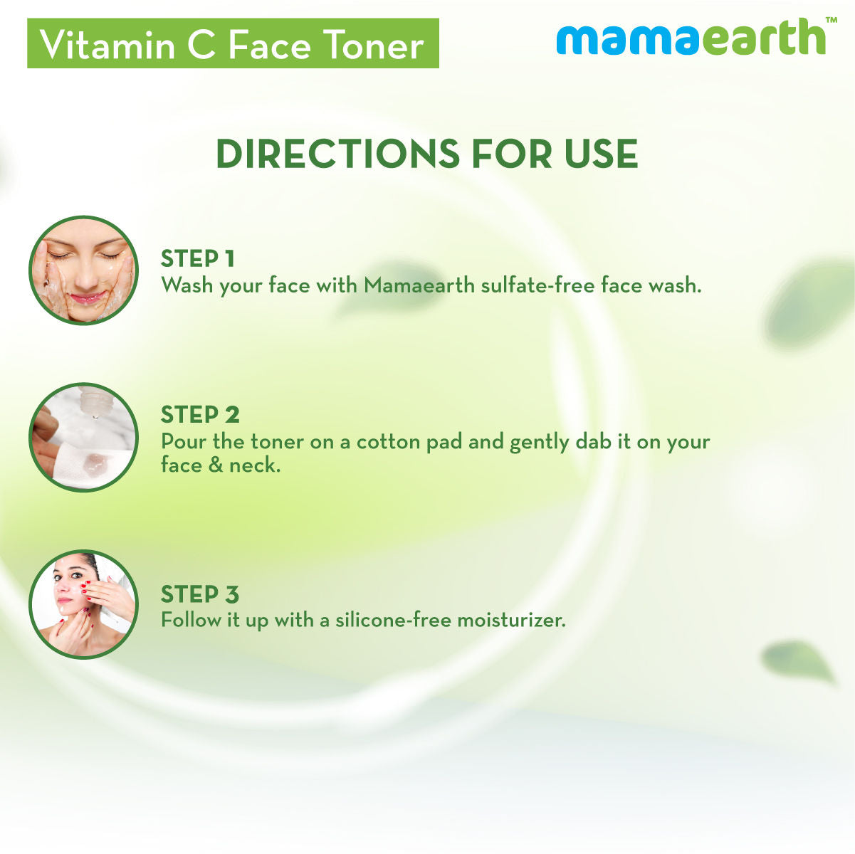 Vitamin C Face Toner with Witch Hazel for Pore Tightening and All Skin Types