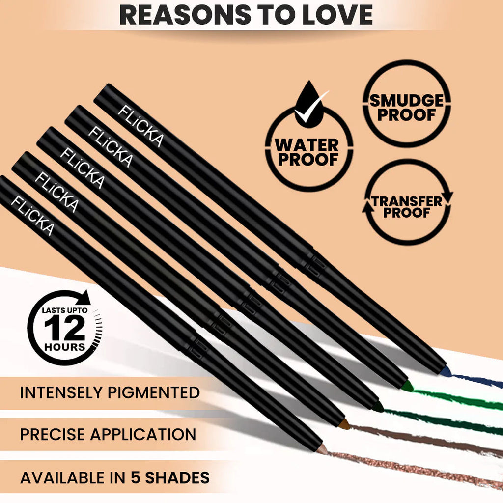 Wild & Kind Kajal Pen Eyeliner Smudgeproof Waterproof Intense Pigment