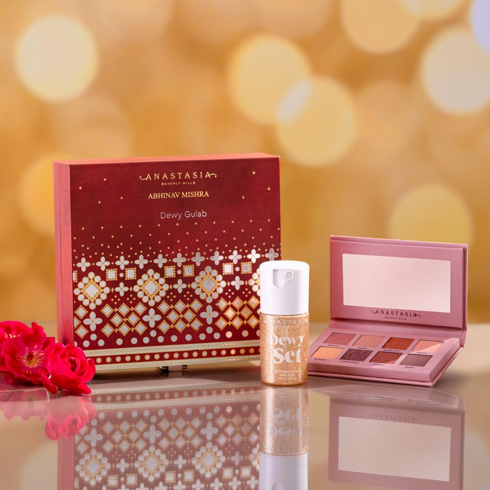 Dewy Gulab-Mini Dewy Set & Glam To Go Palette