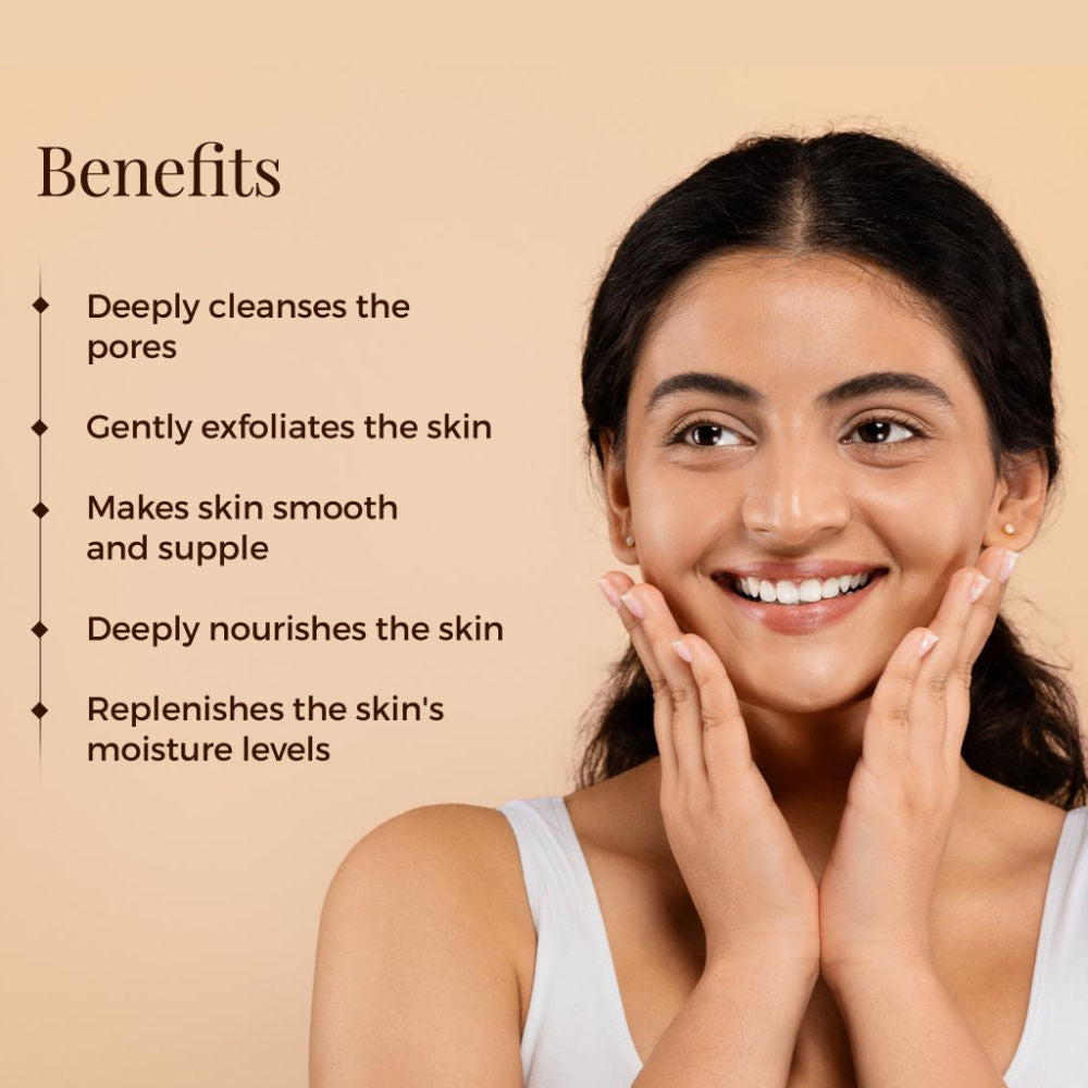 Deeply Nourishing Facial Cleansing Paste Almond, Pistachio & Honey