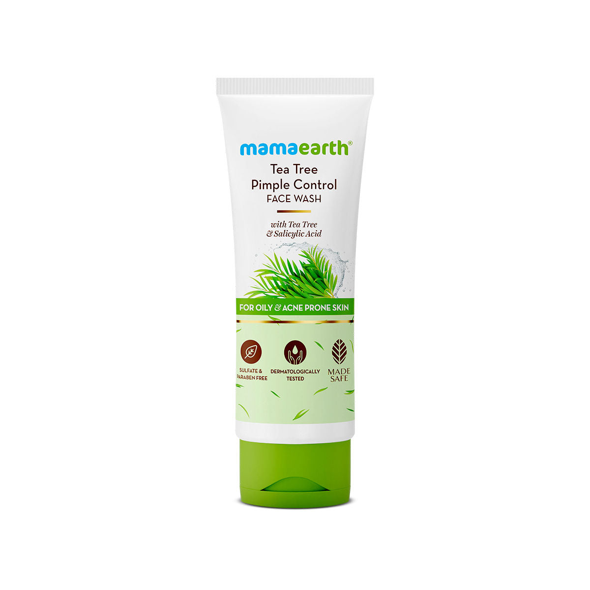 Face Wash With Tea Tree Oil And Neem Extract For Acne &pimples - 100ml
