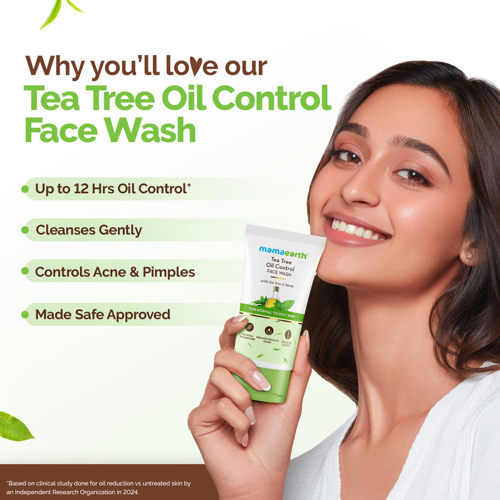 Tea Tree Oil Control Face Wash