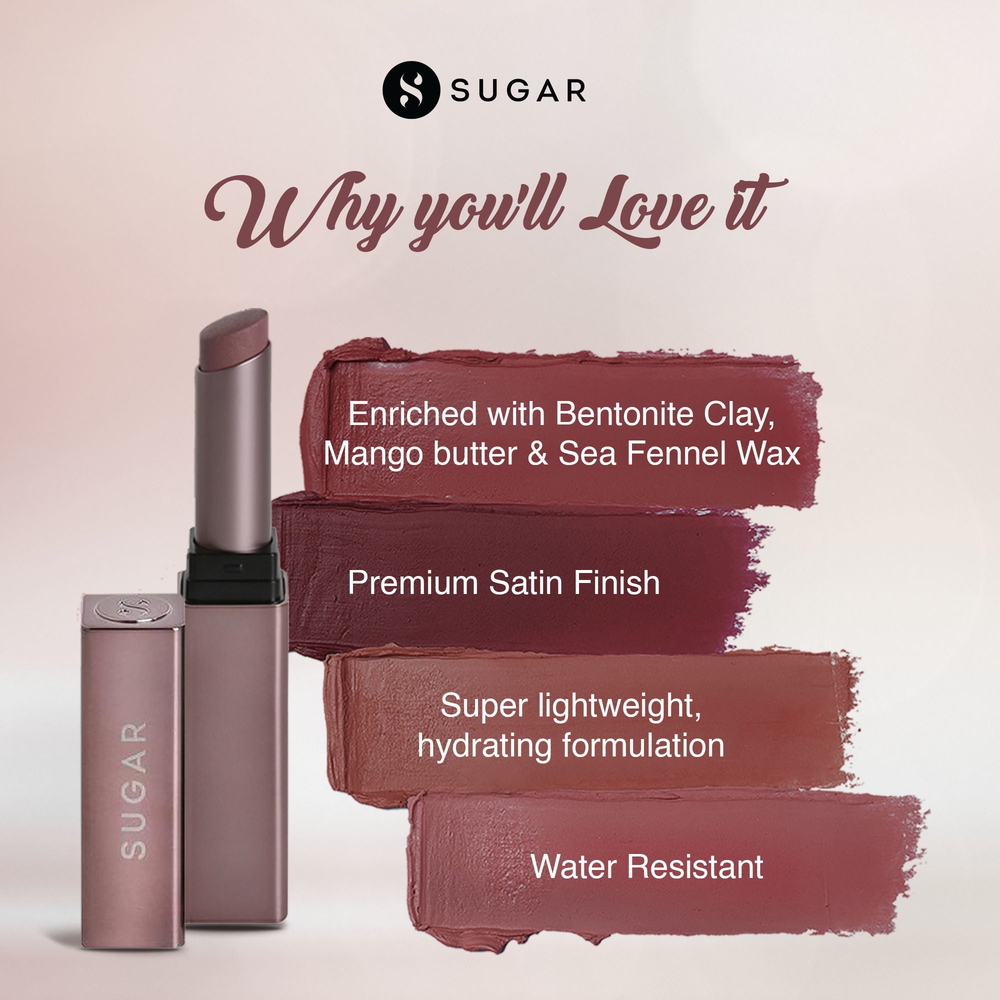 Mettle Satin Lipstick