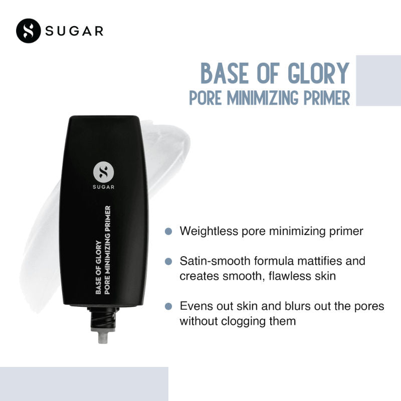 Base Of Glory Pore Minimizing Primer | Long Lasting & Smooth Base I Oil Control |Blurs Pores