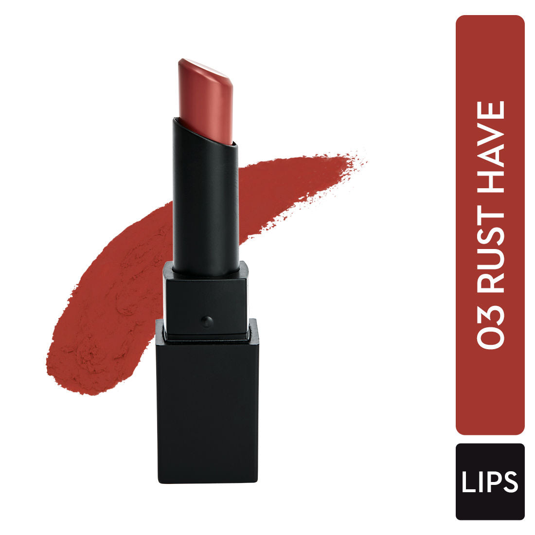 Nothing Else Matter Longwear Lipstick - 03 Rust Have (Subtle Burnt Red)