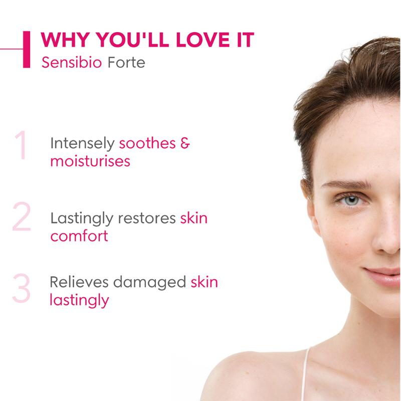 Sensibio Forte Rapid Soothing Cream With Vitamin E - Damaged Skin