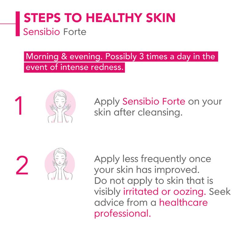 Sensibio Forte Rapid Soothing Cream With Vitamin E - Damaged Skin