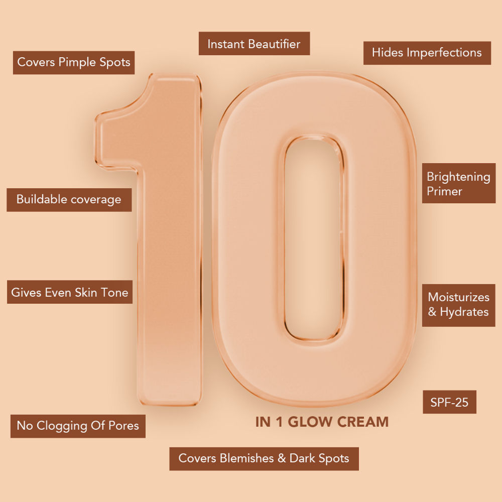 Lotus Make-Up Xpress Glow 10 In 1 Daily Beauty Face Cream SPF 25 For All Skin Types