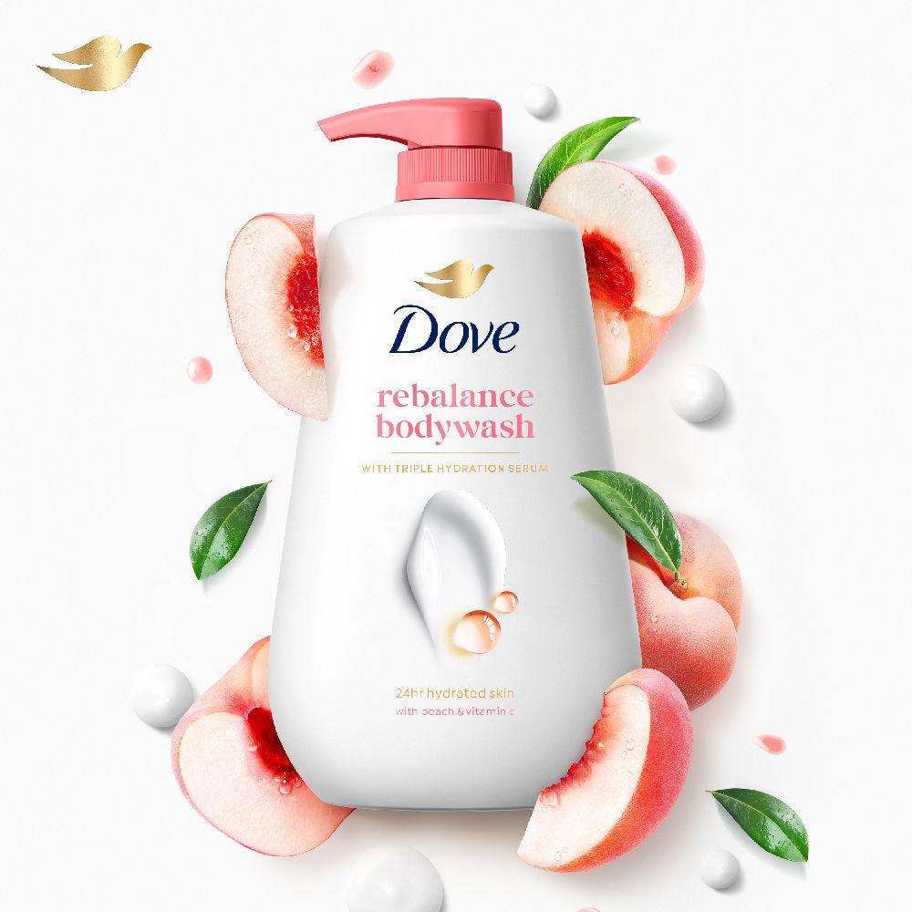 Revitalizing Body Wash With Scented Peach And Vitamin C