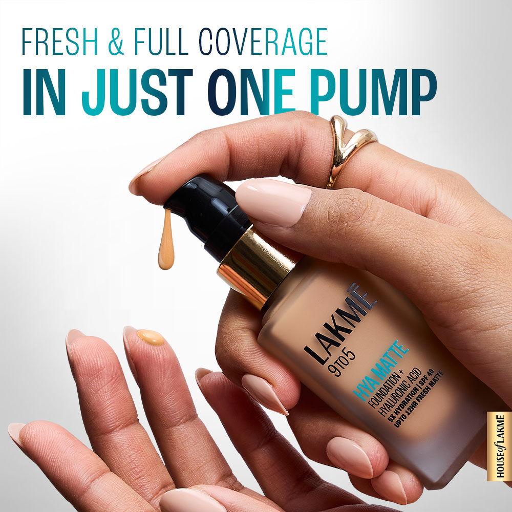 9to5 Hya Matte Foundation + Hyaluronic Acid