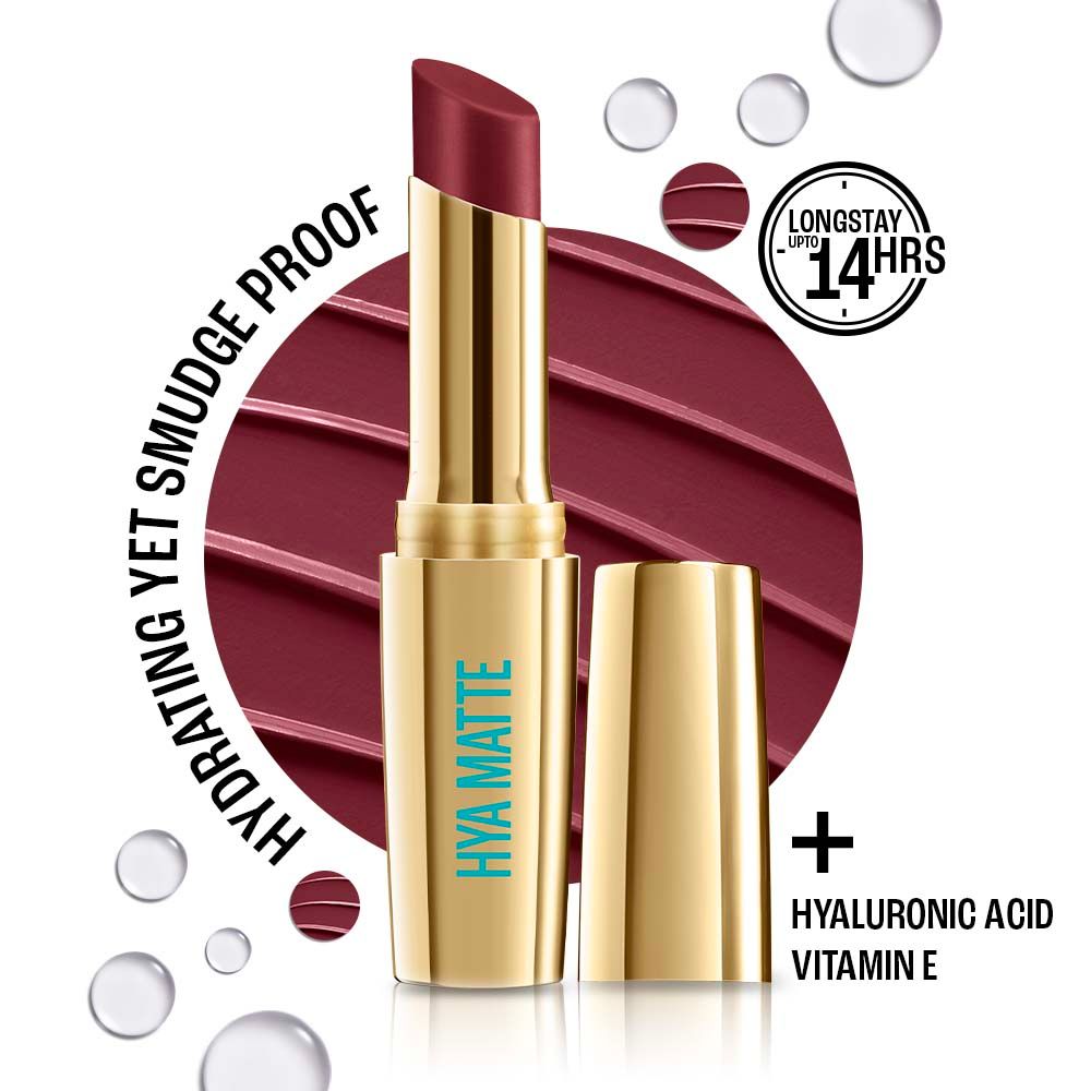 9 To 5 Hya Matte Lipstick - Plum Pitch